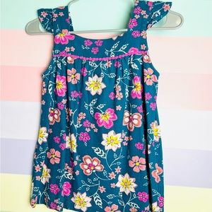 Carters size 12 girls floral blouse